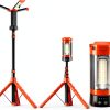 AKOFUN Rechargeable LED Work Light Tripod Stand 12000mAh-0