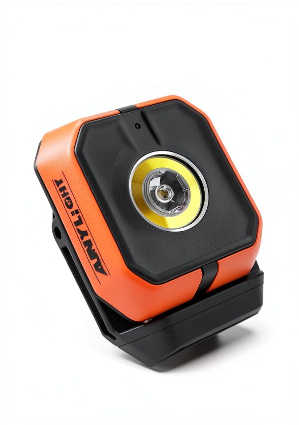 Anylight LED Work Light Magnetic Rechargeable Orange 2 Pack-3