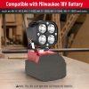 Azocek LED Work Light 40W 6000 Lumen Battery Powered-5
