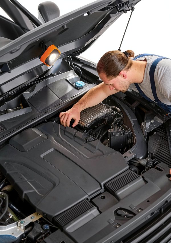 Anylight LED Work Light Magnetic Rechargeable Orange 2 Pack-5