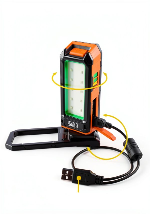 Klein Tools Rechargeable LED Work Light Magnetic Charging-1