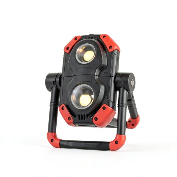 Yzoni Red LED Work Light 2500 Lumen Magnetic Rechargeable-6
