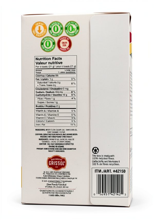 Grissol Toast Crackers Vegan Kosher On The Go Snacks-2