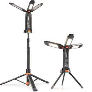 GoGonova LED Work Light Cordless Rechargeable 57 Inch Tripod-0