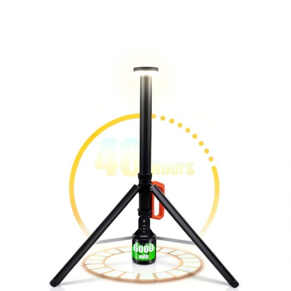 SYLSTAR Telescopic Work Light Remote Control Rechargeable-5