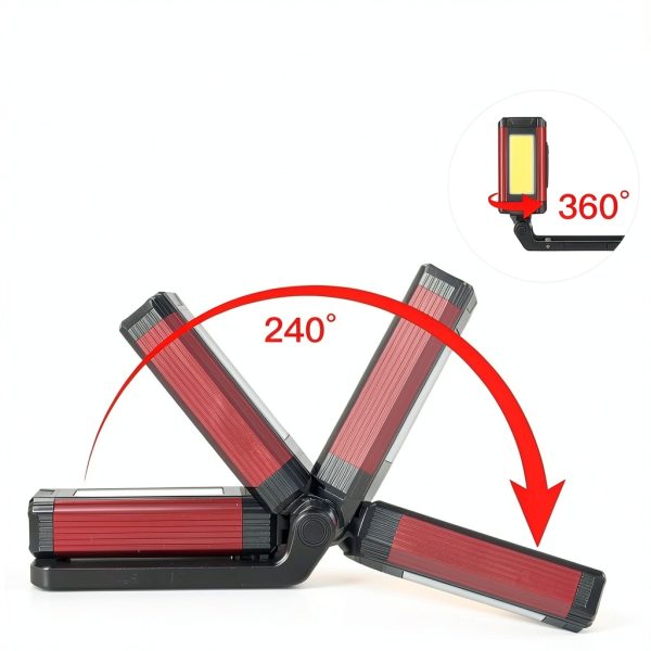 Yiamia Rechargeable LED Work Light Flashlight Power Bank-4