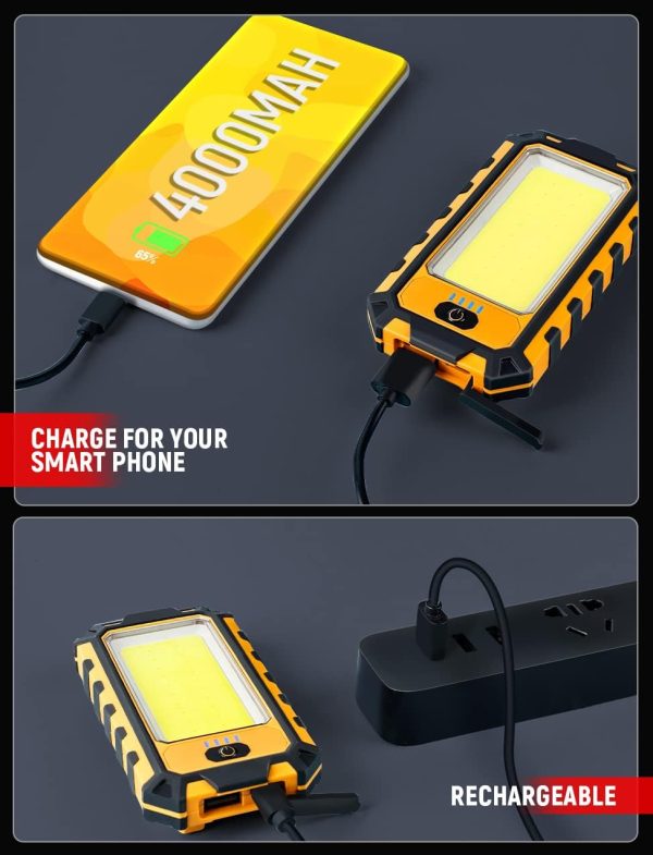 INNOFOX Rechargeable LED Work Light Waterproof Magnetic-5