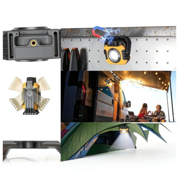 Samyoung LED Work Light Rubber Magnet Mount 2400 Lumen-7