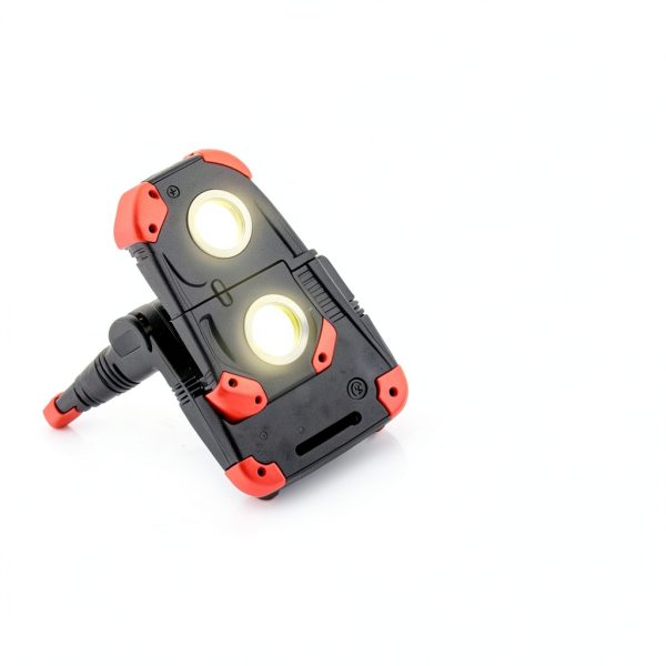 Yzoni Red LED Work Light 2500 Lumen Magnetic Rechargeable-5