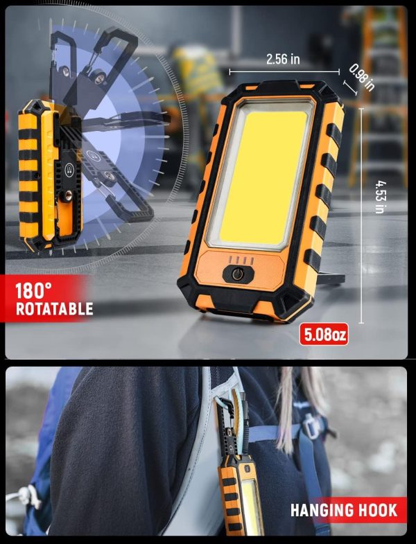 INNOFOX Rechargeable LED Work Light Waterproof Magnetic-4