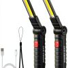 Suranew Rechargeable LED Work Light Magnetic Hook 5 Modes-0