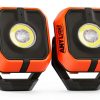 Anylight LED Work Light Magnetic Rechargeable Orange 2 Pack-0