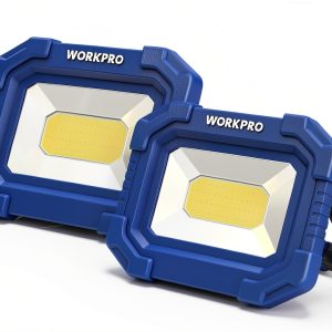 WORKPRO LED Work Light Rechargeable Magnetic 4 Modes-0