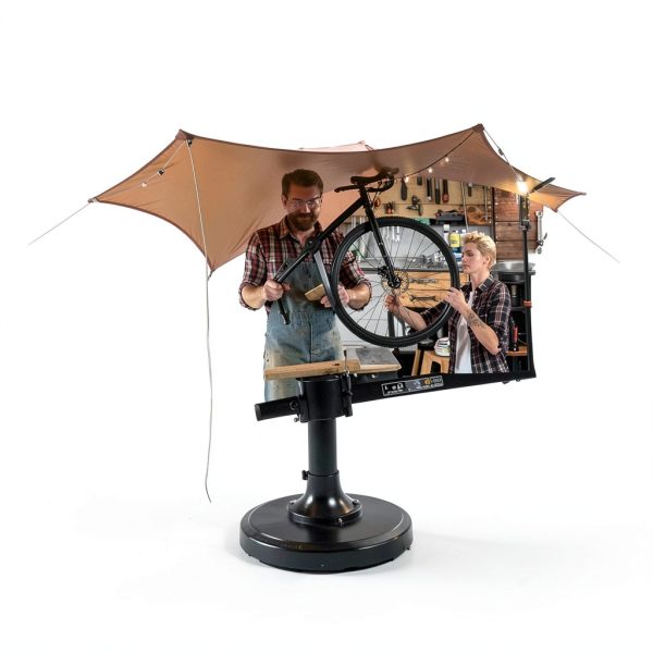 GoGonova LED Work Light Cordless Rechargeable 57 Inch Tripod-7