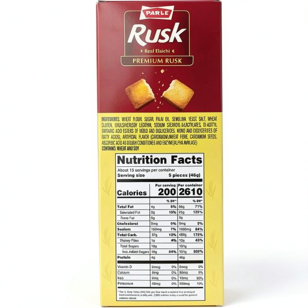 Cardamom Toast Crackers Crispy Baked Snack Mens Grocery-1