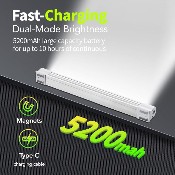 Shuofeng LED Work Light 4000 Lumens Rechargeable Portable-1