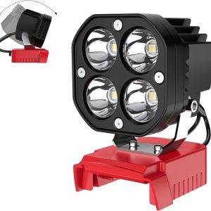 Azocek LED Work Light 40W 6000 Lumen Battery Powered-0
