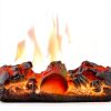 OYLUS Electric Fireplace Heater Classic Matte Black-7