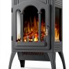 Electactic Electric Fireplace Heater Lacquered Finish-0