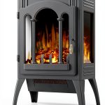 Electactic Electric Fireplace Heater Lacquered Finish-0