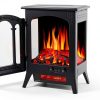 Electactic Electric Fireplace Heater Lacquered Finish-2