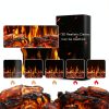BREEZEHEAT Electric Fireplace Heater Black 22 inch-4