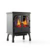 Sweetcrispy Electric Fireplace Carbon Metal-1