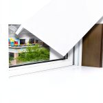 Window Sill Protector JINSHAWAN PVC Cover Board Jazz White 31.5x7.9in-0