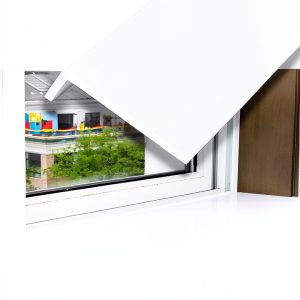 Window Sill Protector JINSHAWAN PVC Cover Board Jazz White 31.5x7.9in-0