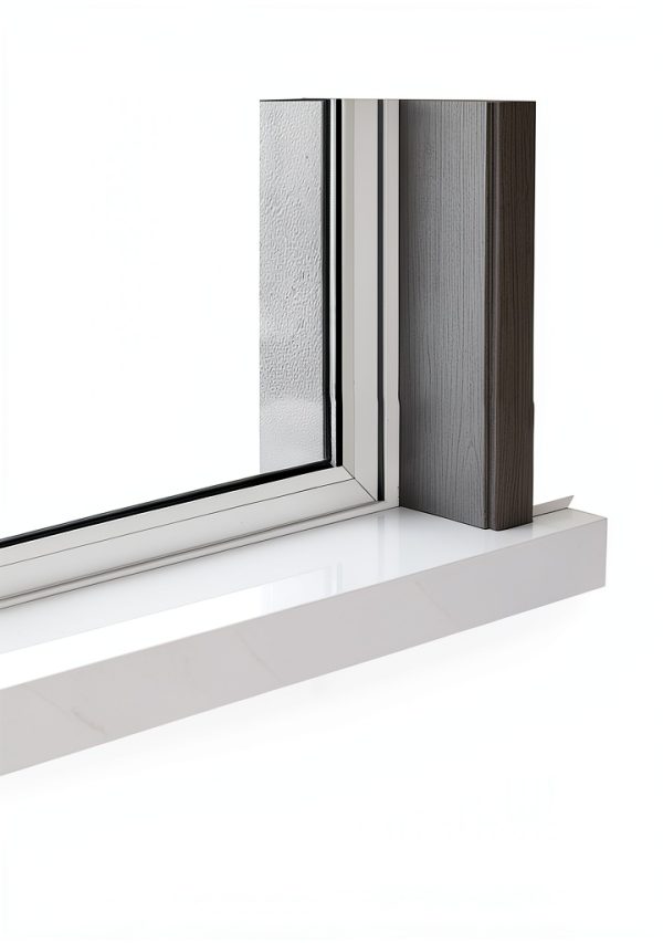 Window Sill Protector JINSHAWAN PVC Cover Board Jazz White 31.5x7.9in-1