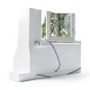 Window Sill Capping LXLZYXSF Acrylic Cover White Marble Style 60x10 cm-1