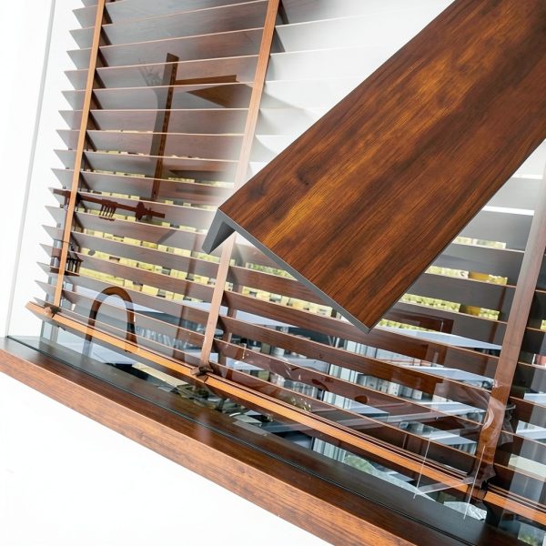 Window Sill Cover Walnut ZIMGOD Waterproof 6x48in Modern Protector-0
